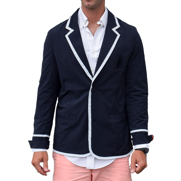 Regatta blue and white striped jacket online